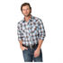 112324671 Wrangler Men's Retro Long Sleeve Western Shirt - Multicolor Plaid