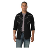 112326337 Rock 47 by Wrangler Men's Modern Fit Long Sleeve Shirt - Black