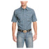 112327799 Wrangler 20X Men's Competition Advanced Classic Fit Comfort Short Sleeve Shirt - Blue Print
