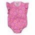 112329261 Wrangler Baby Girl Ruffle Sleeve Bodysuit - Pink