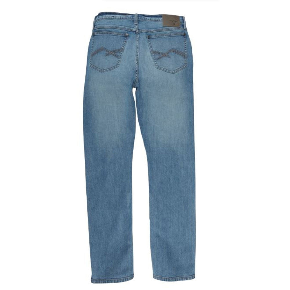 112330346 Wrangler 20X Men's No. 44 Slim Straight Jean - Broken Spur