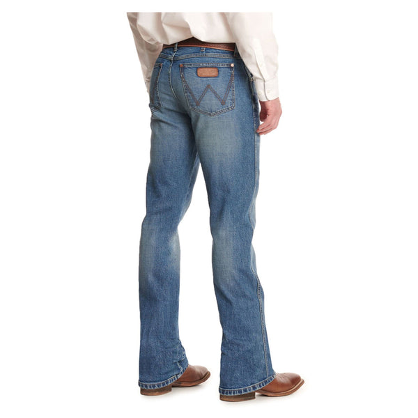 112332244 Wrangler Men's Retro Slim Straight Jean - Normande