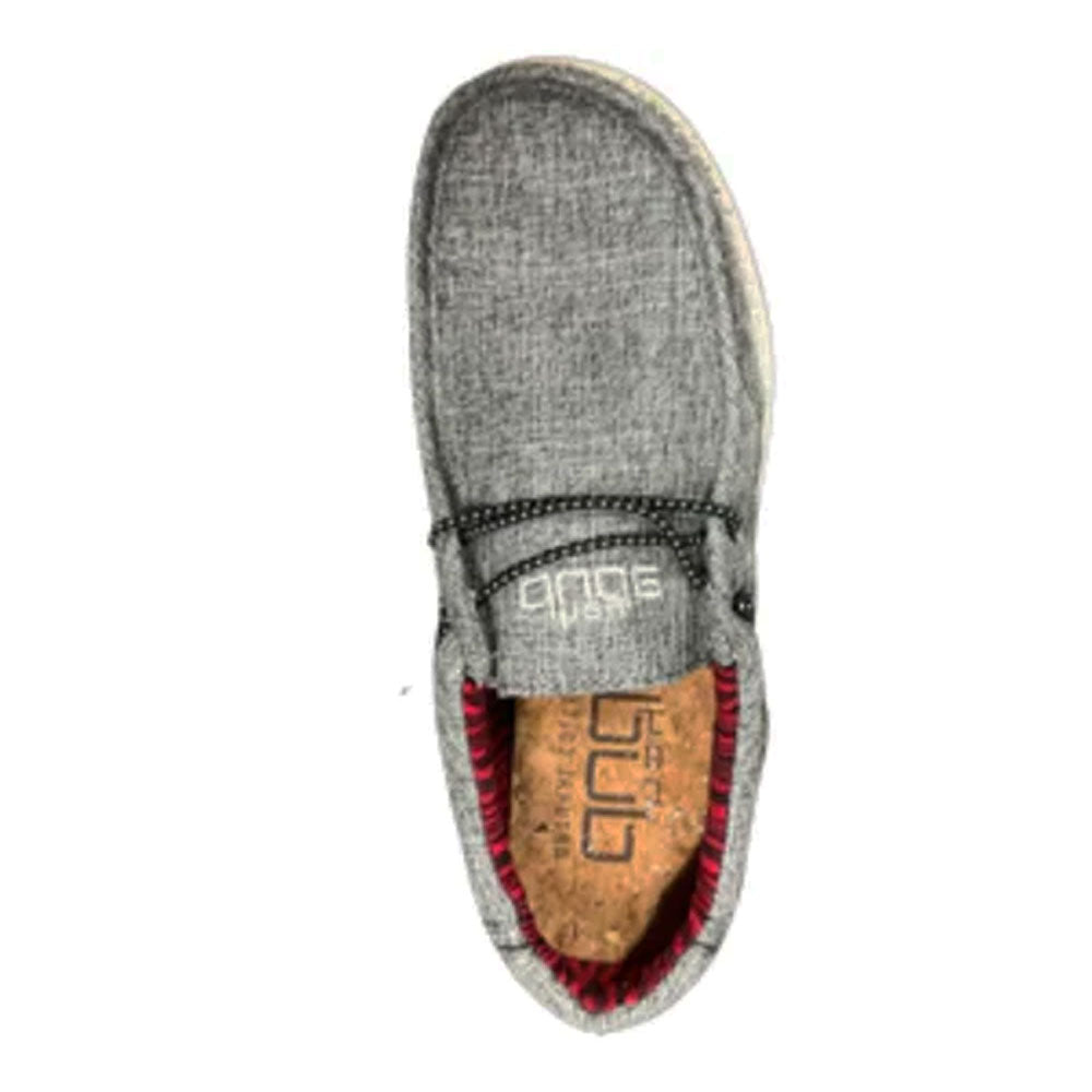 Hey Dude Men's Wally Eco Linen Black 112474987 The Wire Horse