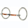 123-500 Reinsman Traditional Loose Ring Snaffle Bit Smooth Copper Mouth 5 Inch