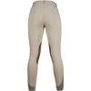 12808 HKM Riding Breeches Silicone Knee Patch Dark Nature Tan
