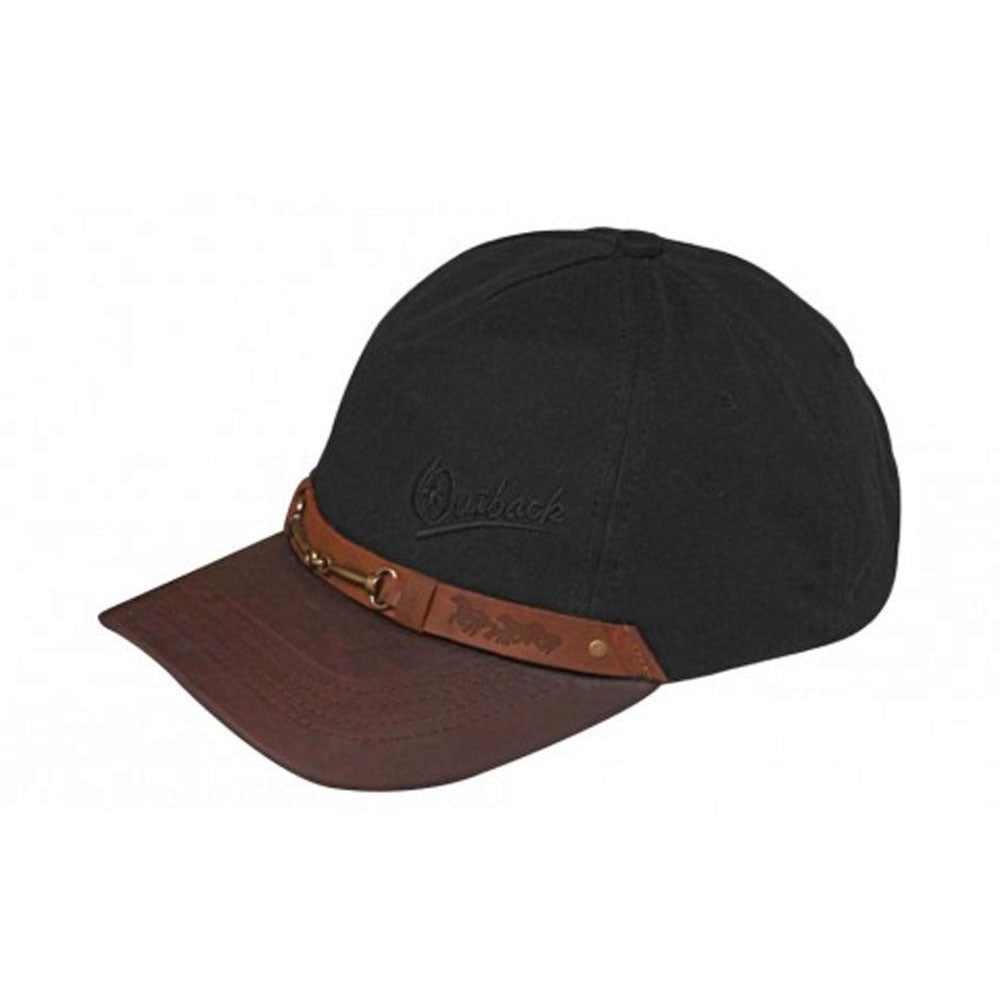 1482 Outback Oilskin Equestrian Cap