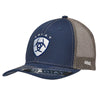 1595303 Ariat Men's Navy Shield Logo Snapback Ball Cap