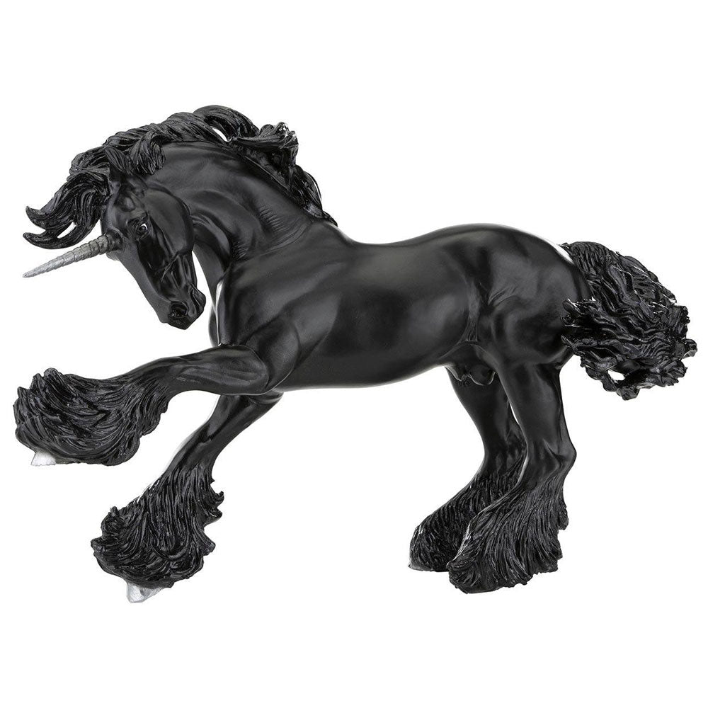 1841 Breyer Obsidian Unicorn Stallion Traditional Model Horse