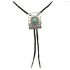 22232 M&F Western Concho and Turquoise Stone Bolo Tie