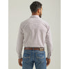 112324835 Wrangler 20X Men's Long Sleeve Western Shirt - Red & White Print