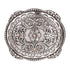 37538 Blazin Roxx Oval Western Belt Buckle w/ Rhinestones