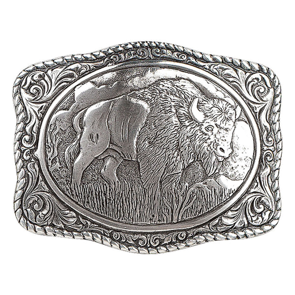 38058 Crumrine Vintage Buffalo Belt Buckle