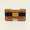 D250002208 3D Smart Utility Wallet Tan Ostrich Print