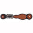 3P9405 Professional's Choice Basketweave Sunflower Buckle Spur Strap