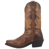 51173 Laredo Ladies Feather Love Leather Boot- Tan with Feather Embroidery