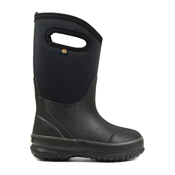 52065 BOGS Kids Classic Winter Boot with Handles Black