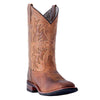 5602 Laredo Ladies Anita Square Toe Western Cowboy Boots Brown