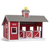 59197 Breyer Stablemates Red Stable Set w/ Two Horses