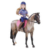 61114 Breyer English Horse and Rider Set