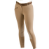 646519 Royal Highness Ladies Front Zip Low Rise Cotton Knee Patch Tan Breeches