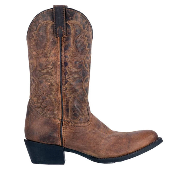 68452 Laredo Men's Birchwood Western Cowboy Boot - Tan Distressed