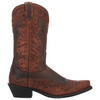 68471 Laredo Men's Ronnie Snip Toe Cowboy Boots - Rust Brown
