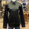 68515BLK Royal Highness Women's Concealed Zippered Western Show Shirt Black