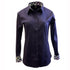 68515PLUM Royal Highness Concealed Zippered Western Show Shirt Plum