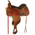 6910-1701-05  High Horse 17" Wide Tree Lockhart Cordura Trail Saddle - Tobacco