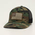 A3000158222 Ariat Men's Camo Cap with USA Patch