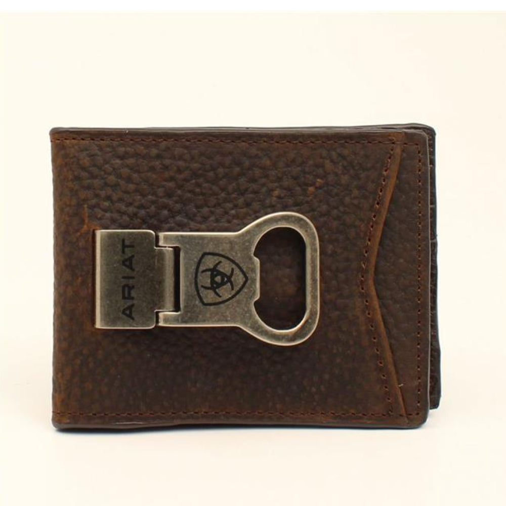 A35119282 Ariat Bi-fold Money Clip Style Men's Wallet