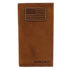 A3548344 Ariat Men's Logo Flag Patch Brown Rodeo Wallet