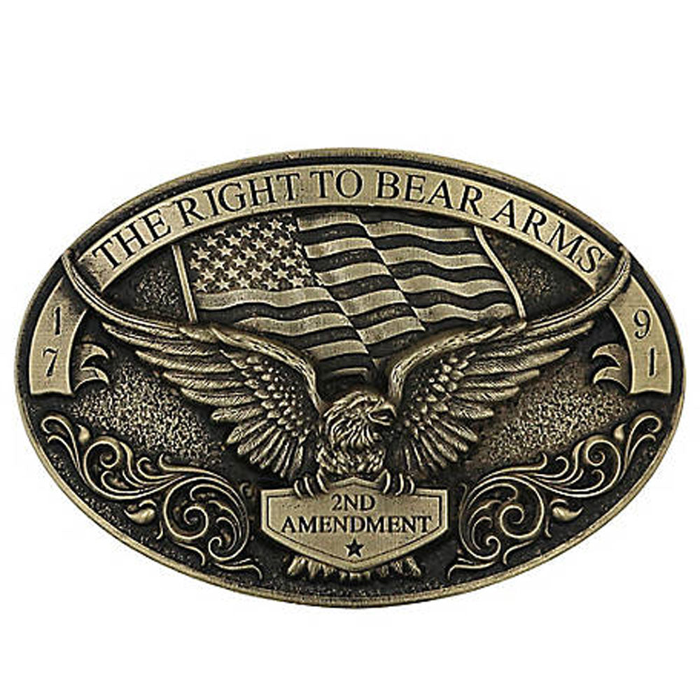 A877 Montana Soaring Eagle Arms Attitude Belt Buckle