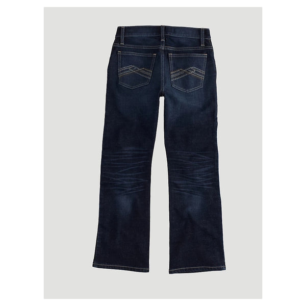 42BWXAZ Wrangler Boy's 20X Vintage Slim Fit Bootcut Jeans - Azure