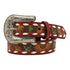 D130001504 Angel Ranch Girls Sunflower Cactus Red Belt