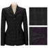 D8767 RJ Classics Ladies Saratoga English Show Coat- Grey Tonal Plaid