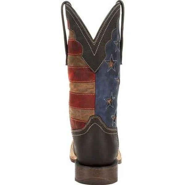 DDB0303 Durango Men's Pro Vintage Flag Western Cowboy Boot
