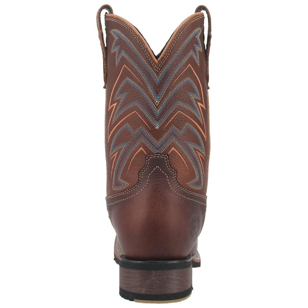  PatchStop Cowboy Boot Brown Iron On Patches for
