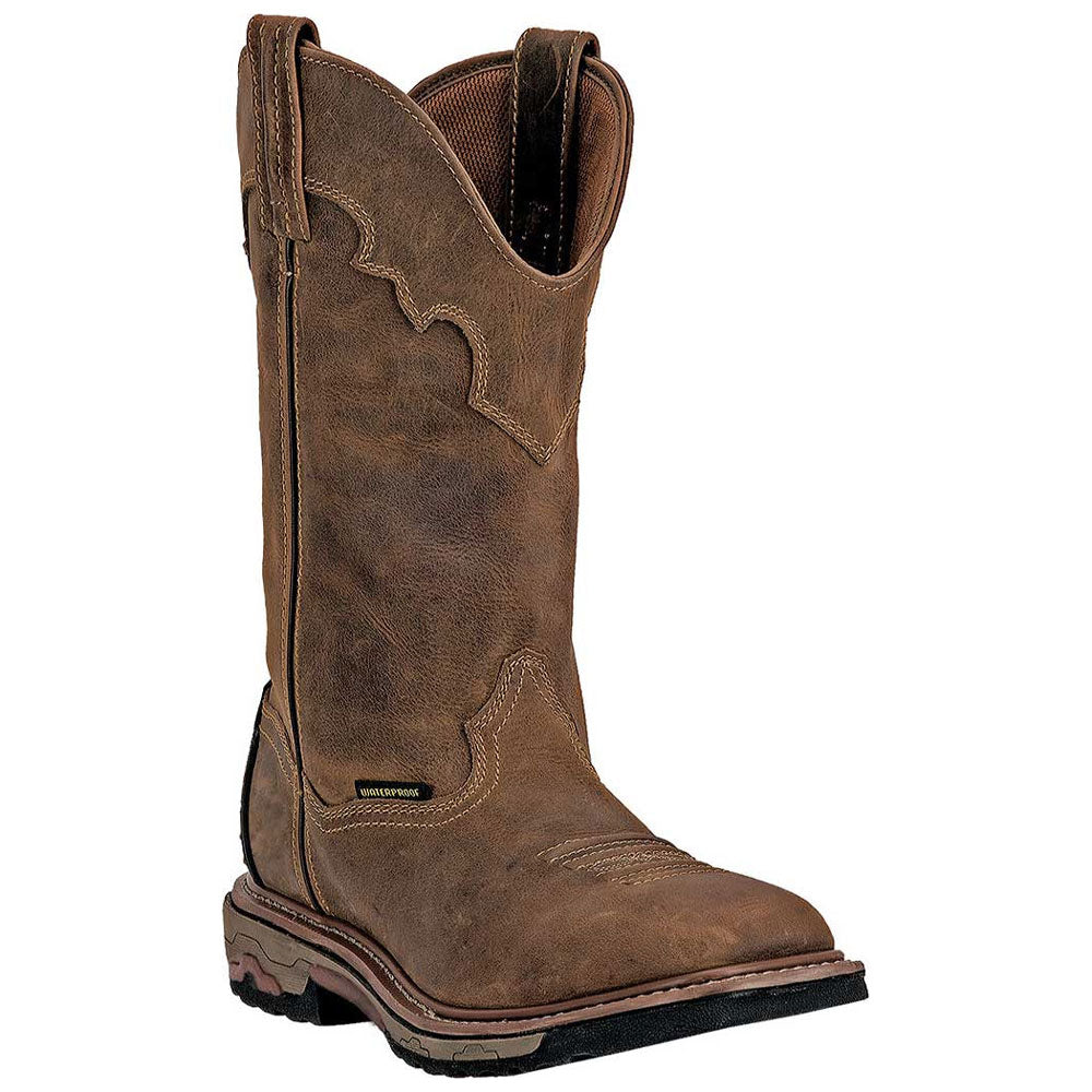 DP69402 Men's Dan Post Blayde Waterproof Western Cowboy Boot - Saddle Tan