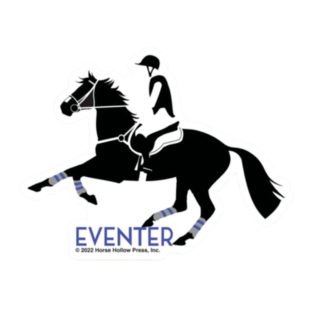 Eventer with Leg Wraps Horse Magnet