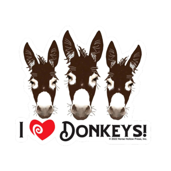 I love Donkeys! Magnet