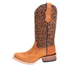 J7104 Circle G Youth Girls Honey Leopard Print Cowboy Boots