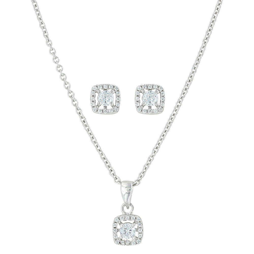 JS3183 Montana Silversmiths Boxed Star Jewelry Set