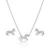 JS4735 Montana Silversmiths All The Pretty Horses Jewelry Set