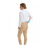 646518 Royal Highness Ladies Euro Seat Low Rise Cotton Knee Patch Tan Breeches