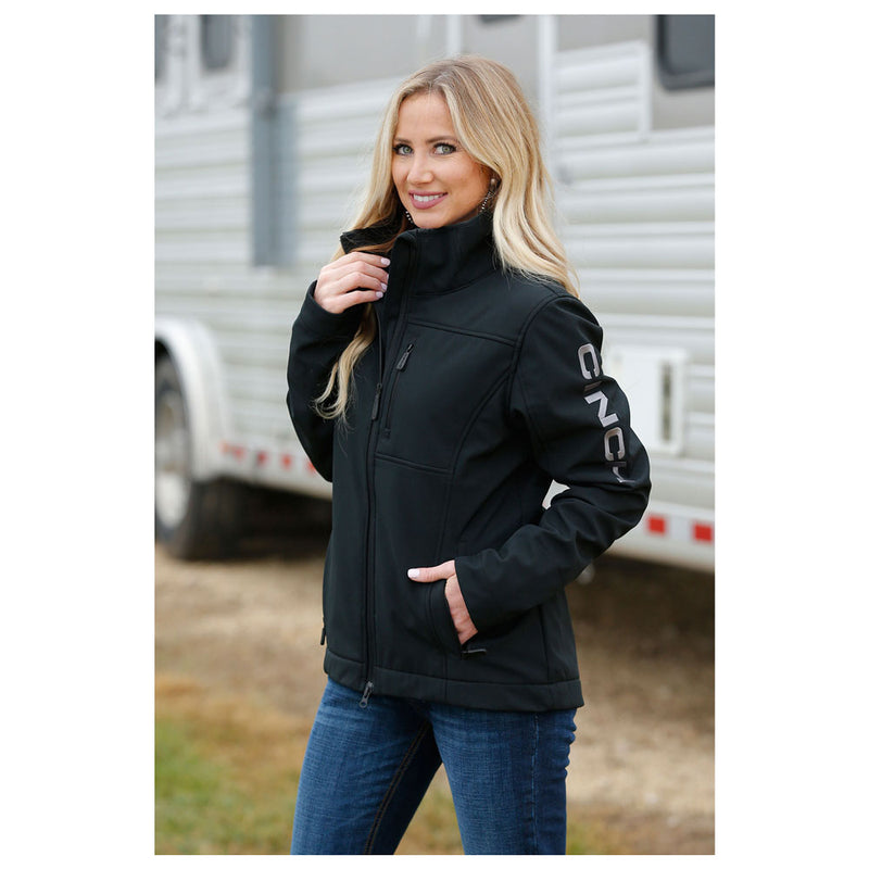 MAJ9866002 Cinch Ladies Concealed Carry Bonded Jacket Black and