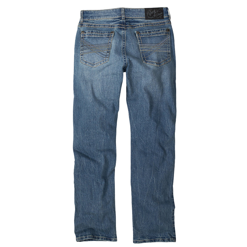 MRS47RM Wrangler Rock 47 Men's Slim Fit Straight Leg Jean Remix