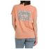 MSK7901001 Cinch Women's Short Sleeve Rodeo Brand Tee - Coral