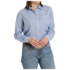 MSW9163013 Cinch Women's Long Sleeve ArenaFlex Button Shirt- Lilac