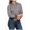 MSW9164193 Cinch Women's Long Sleeve Striped Western Shirt